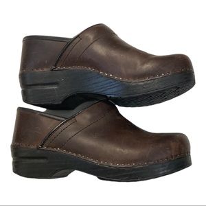 Dansko Clogs Brown Size 38